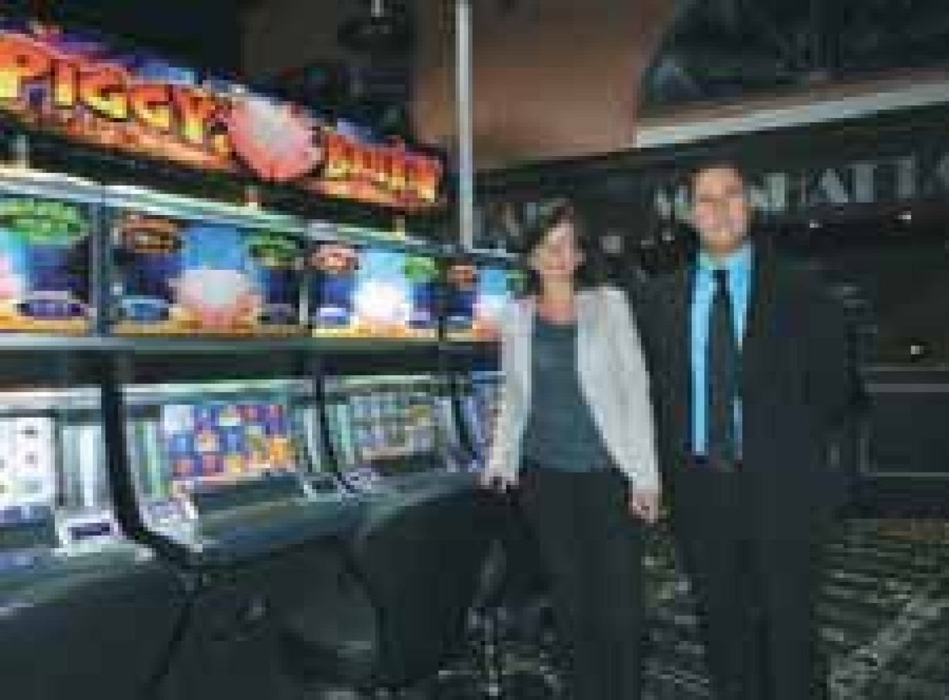 Le casino compte 50 machines à sous.