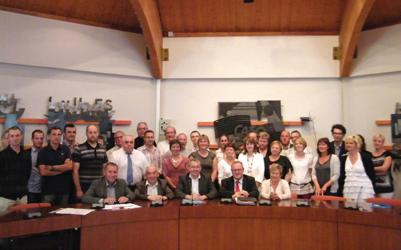 Une soixantaine de personnes ont assisté à la dernière réunion de mise au point du lancement de l’extension du réseau Casobus.