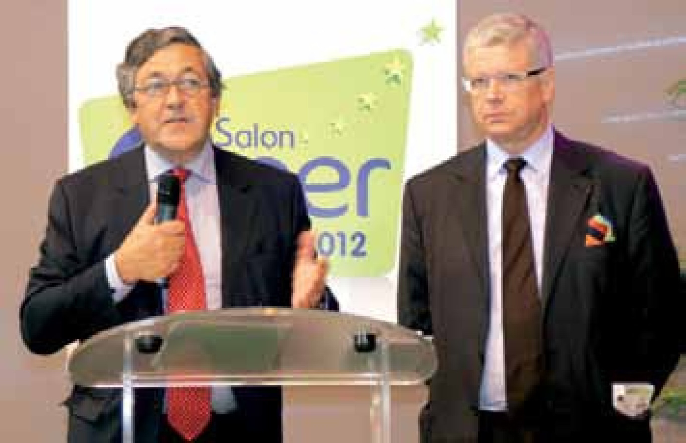 Jacques Richir, président de Lille Grand-Palais, et Laurent Degroote, vice-président de la CCI Grand-Lille.