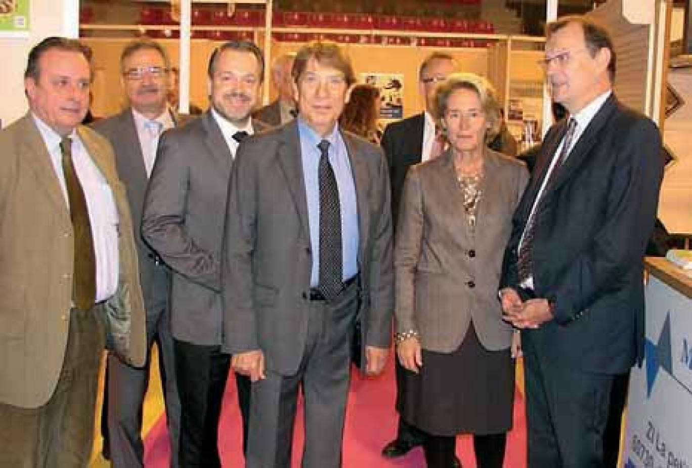 Philippe Enjolras, président de la CCI, Zéphyrin Legendre, président de la CMA, Charles Locquet et Michel Rosso, vice-président et président de la CGPME de l’Oise, Caroline Cayeux et Nicolas Desforges ont arpenté les allées du salon.