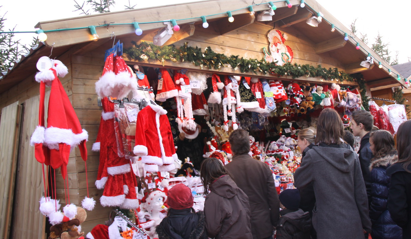 Un chalet du village de Noël.