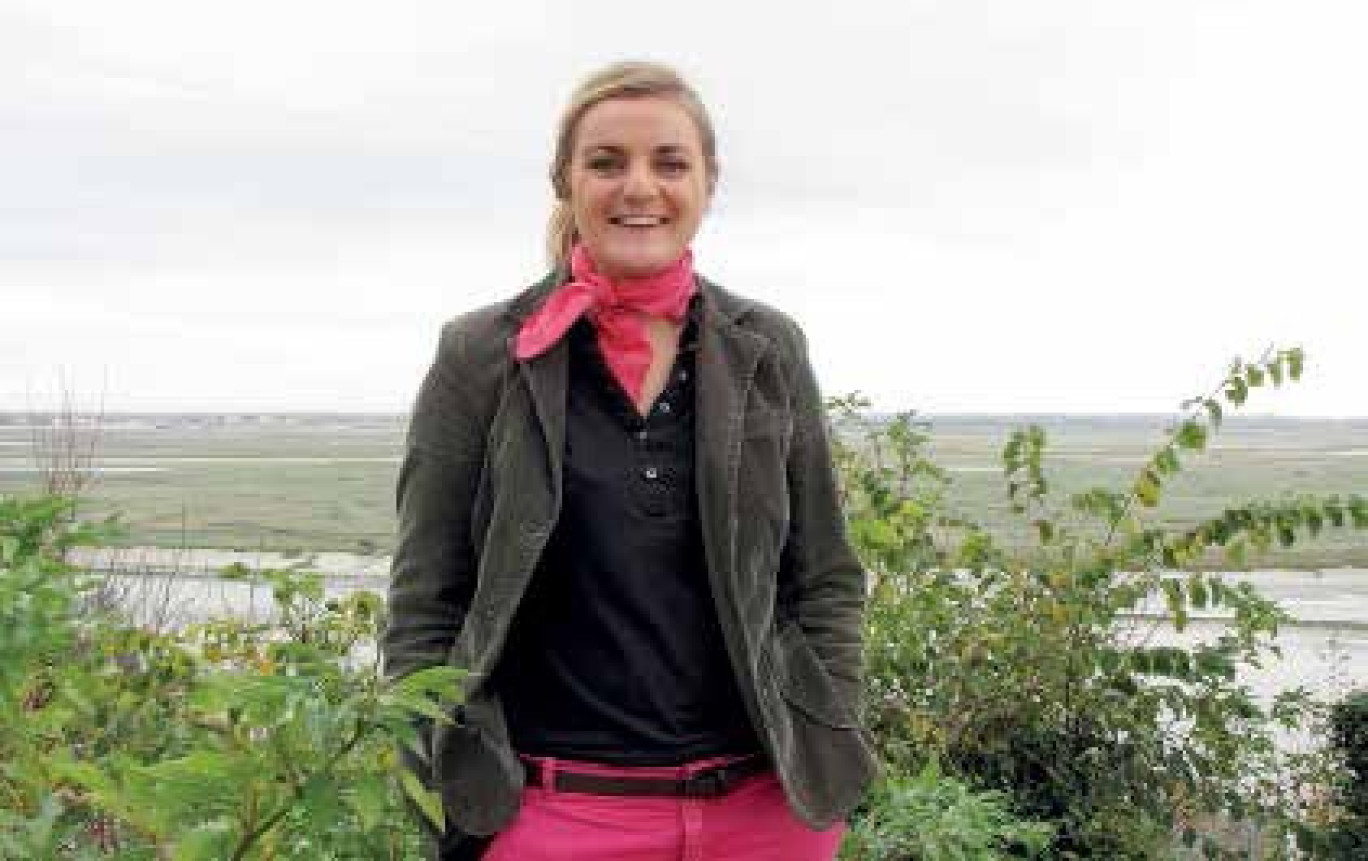 Charlotte Froissart respire la baie de Somme.