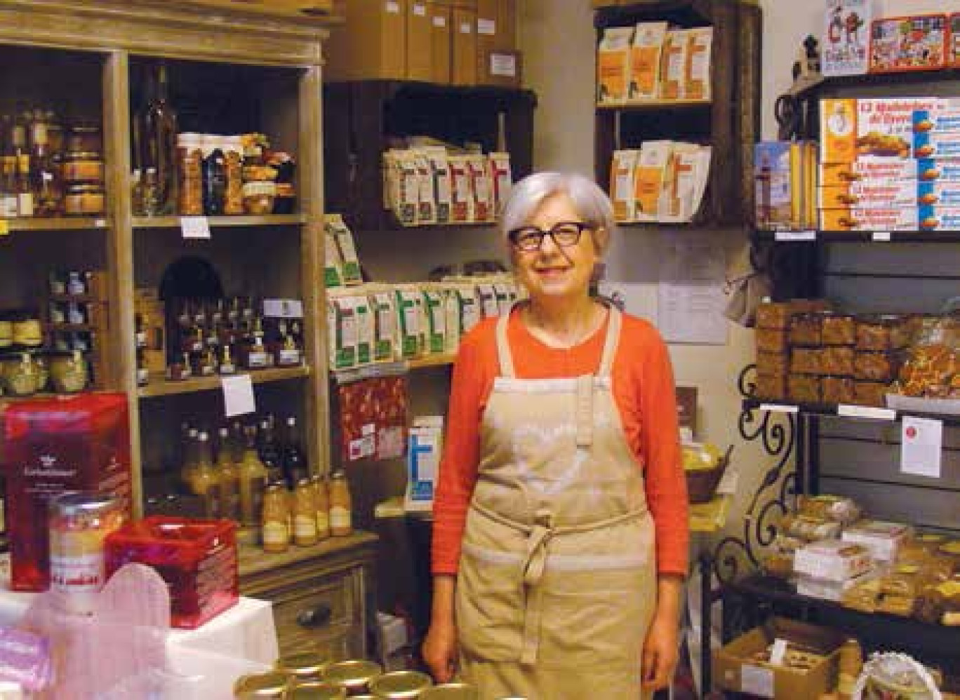 Nicole Lapointe, propose dans sa boutique «Lapin d'épices», Place Paul Painlevé à Nancy, une sélection de produits régionaux qui raviront gourmands et gourmets.