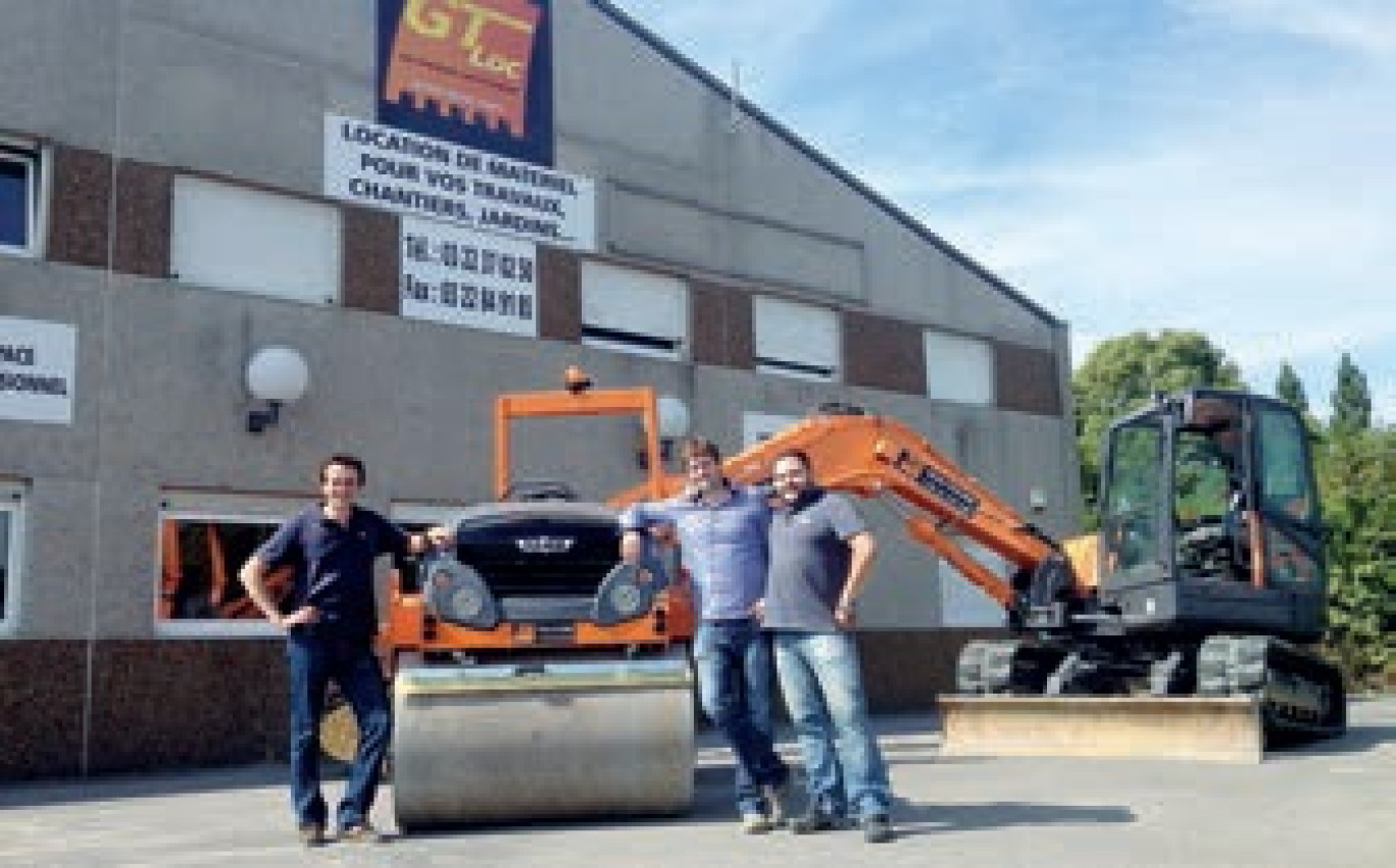 Nicolas Lecrique (à g.), Gaëtan Delmas, Thibault Lemorcy, trois jeunes entrepreneurs à l’écoute de leurs clients.