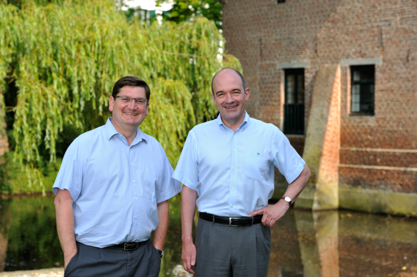 François et Bruno Desprez,   récompensés par le Prix de l'Entrepreneur de l'Année pour la région Nord