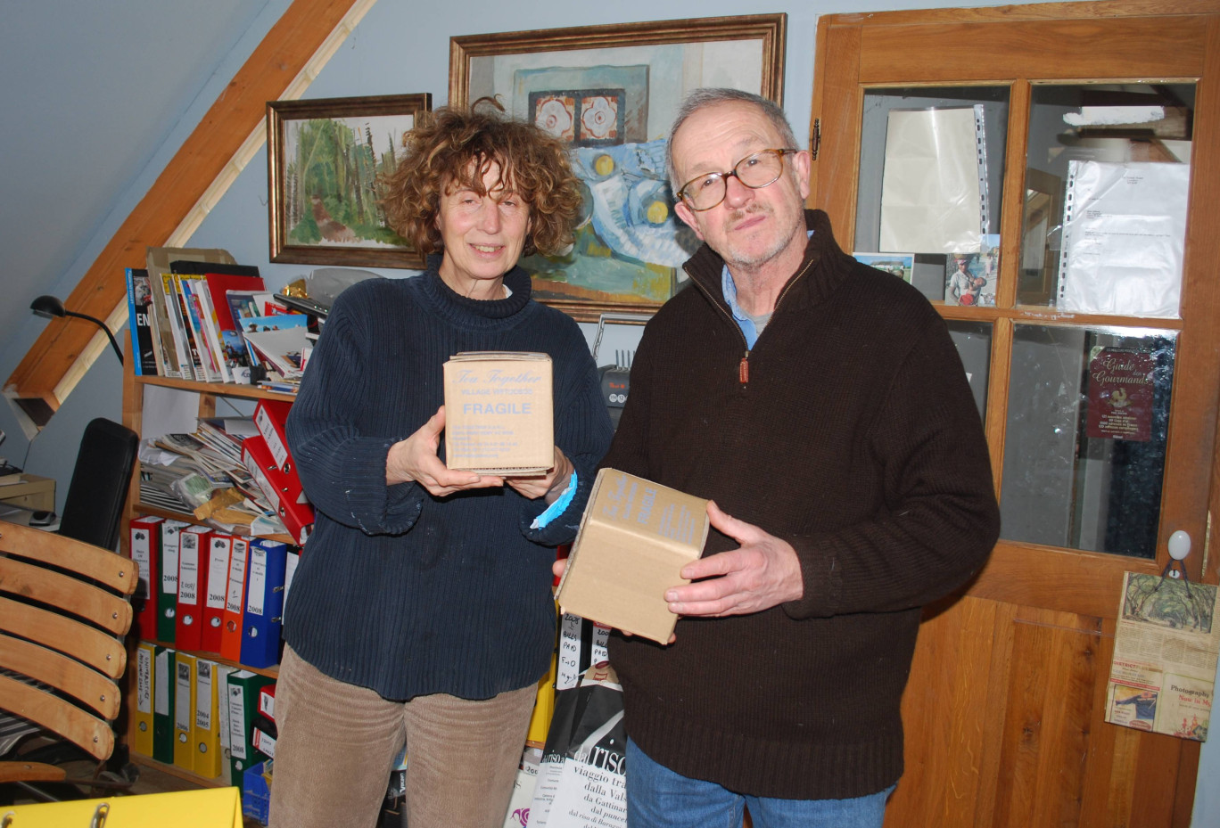 Depuis Saint(Rémy-au-Bois, Judith et Nicholas Gifford expédient leurs confitures dans le monde entier.