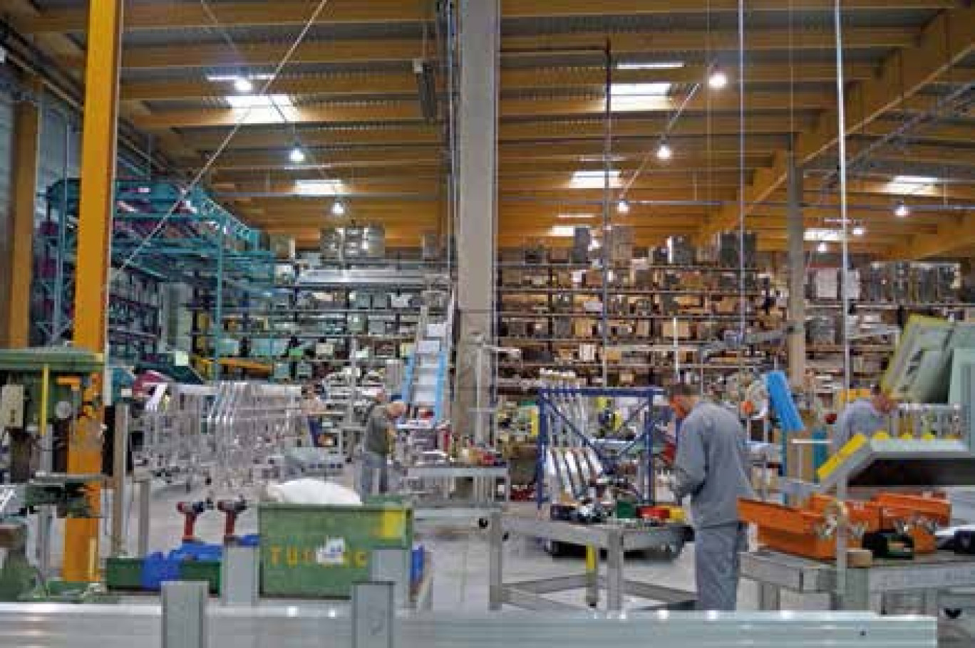 L’usine fabrique notamment des produits sur mesure.