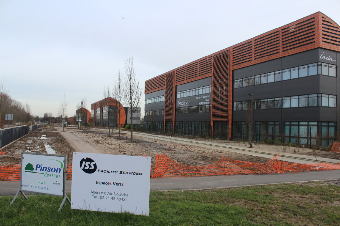 Partout sur le parc fleurissent les chantiers de verdissement.