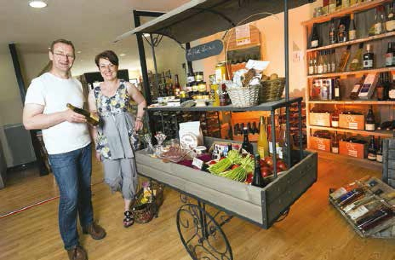 Pascal et Claire Noël ont ouvert le Petit Lorrain, à Bar-le-Duc, en octobre 2013.