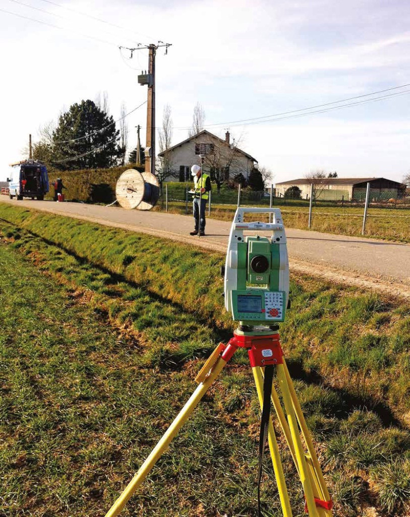 Les levés géoréférencés sont l’une des spécialités de Cadax Topo-Détection. «Les collectivités locales ont de nouvelles obligations.»