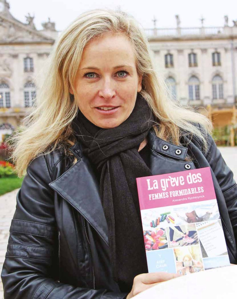 Alexandra Ryckelynck, chef d’entreprise et auteur de «La grève des femmes formidables»: «Ce livre est un partage, un travail, pas un caprice.» 