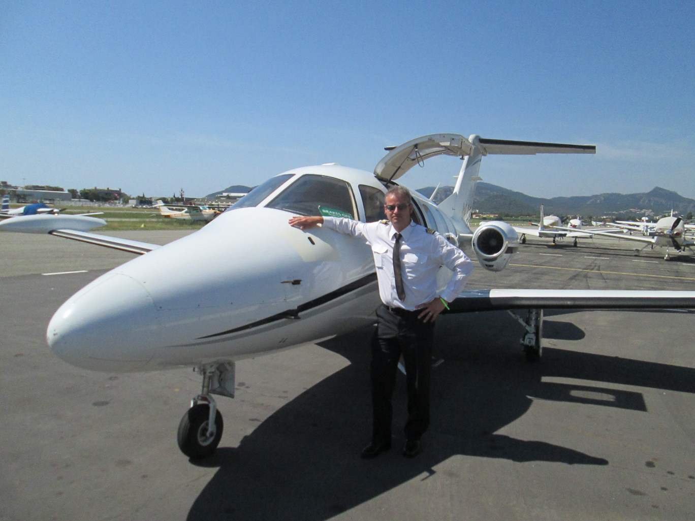 Patrick Marquant, pilote-instructeur à Epag NG. La jeune société a été primée au Concours Talent de la création d’entreprise (1ère en local, 1ère en régional et 5éme en national sur 1600 entreprises)