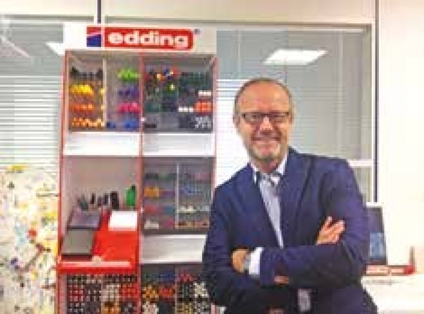 Vincent Blanchard, directeur edding France.