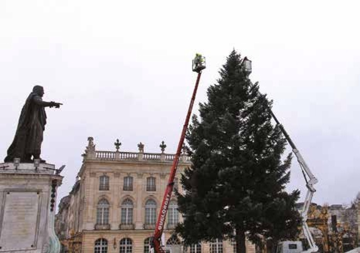 Sapin à sa place…