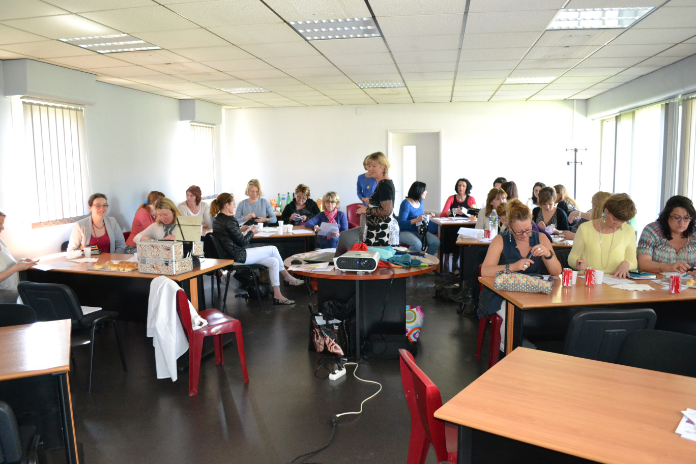 Les membres du Cercle ont participé à divers ateliers.     