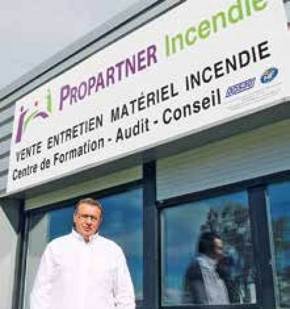 Roger Arnould a lancé ProPartner Incendie en 2013 et depuis l’entreprise à l’esprit familial a fait sa place dans le secteur.