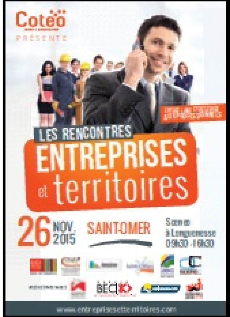 L’affiche du salon “Entreprises et Territoires”.