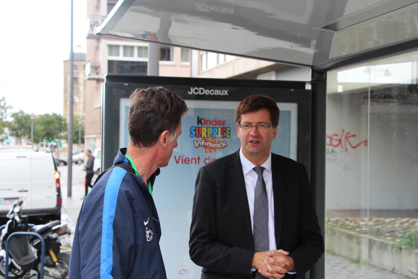 « Patrice Vergriete, maire de Dunkerque et président de la Communauté Urbaine ».