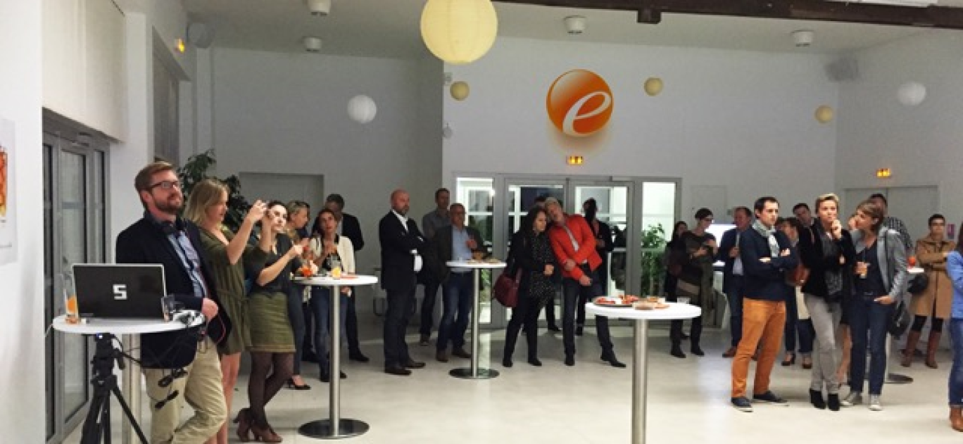 Inauguration des Enchanteurs dans les locaux de Work and Co, leur nouvelle adresse dunkerquoise.