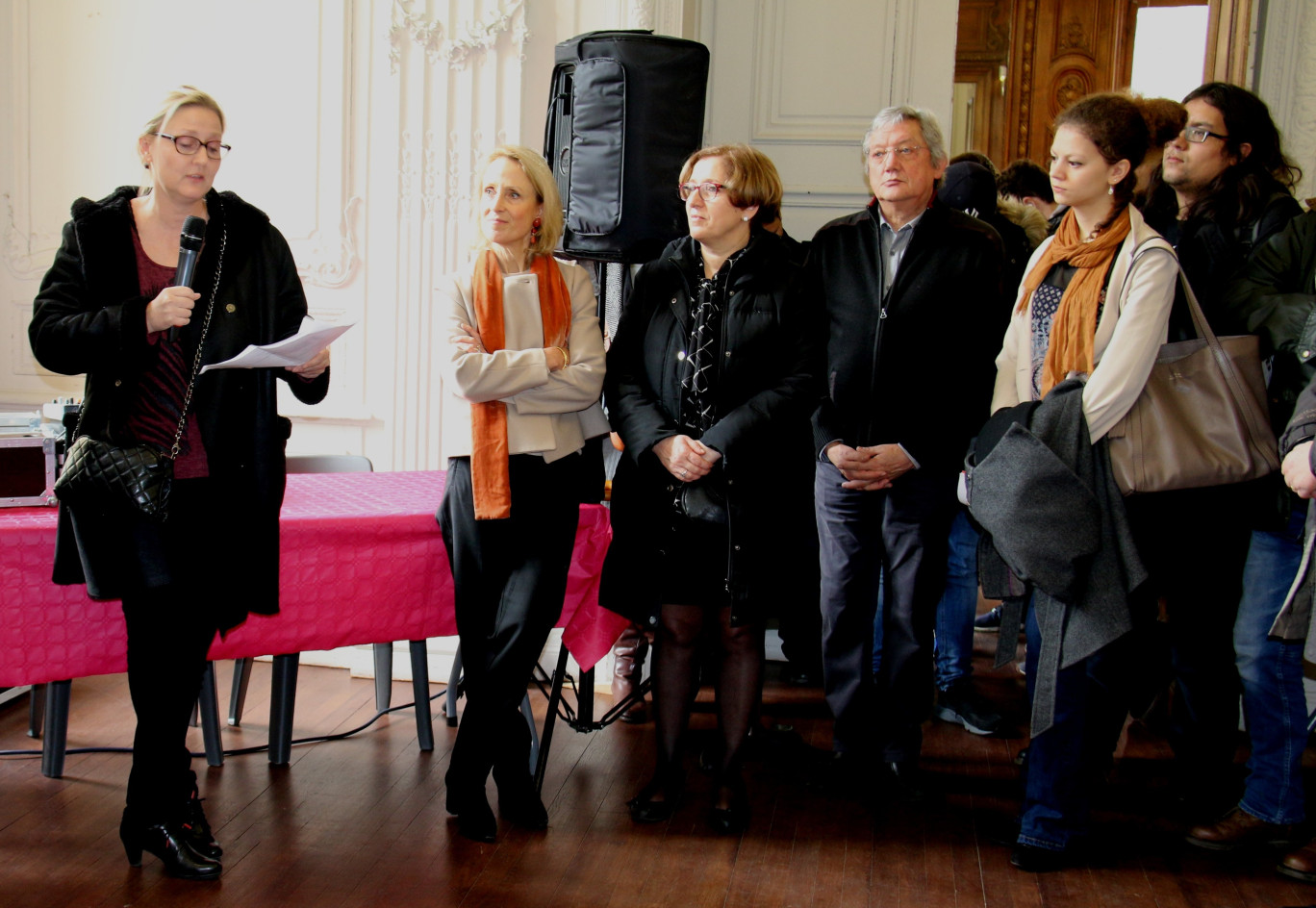 Laurence Lecoustre, directrice adjointe de la Direction départementale de la cohésion sociale, a exprimé toute sa satisfaction concernant la mobilisation et la réussite de ce premier salon.