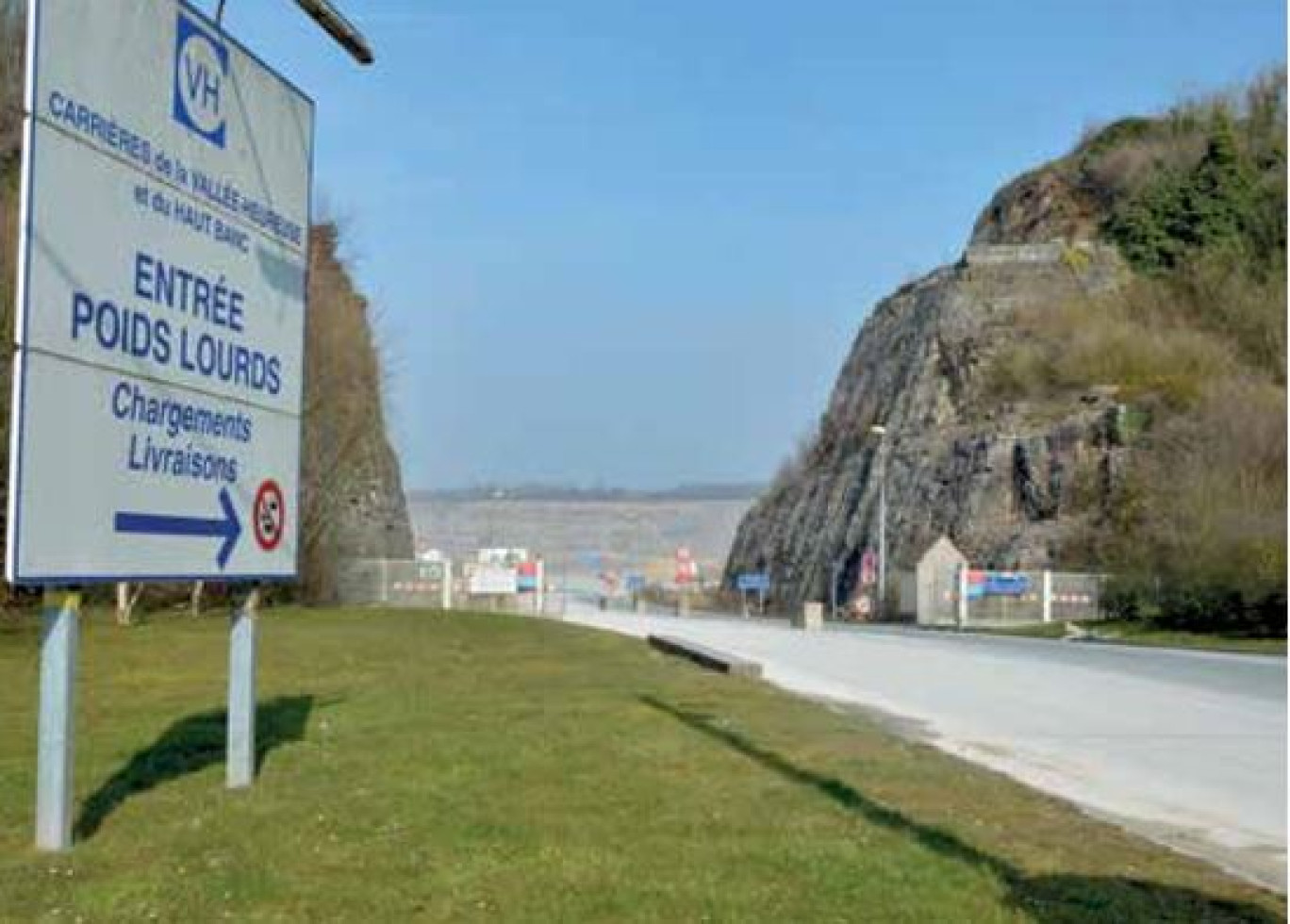 Les Carrières de la Vallée Heureuse s’étendent sur 200 hectares.