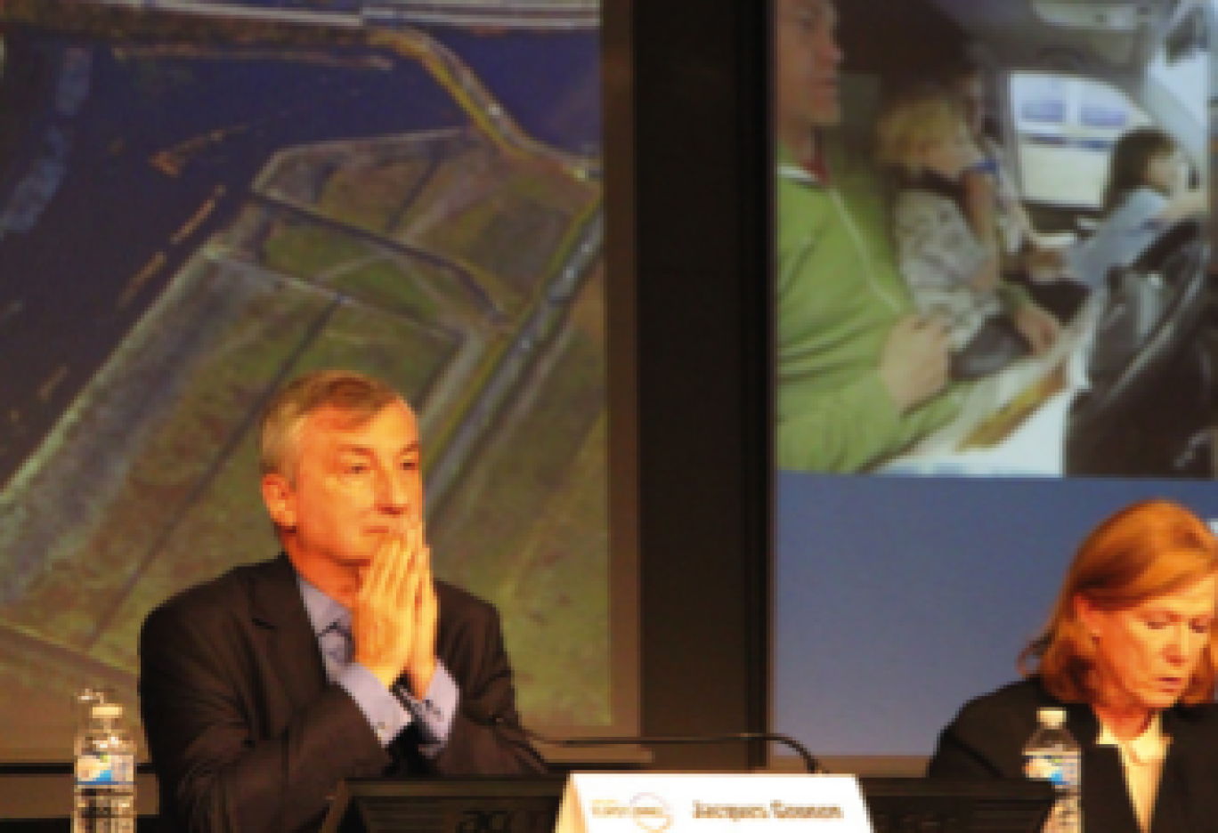 Jacques Gounon, PDG de Groupe EuroTunnel, à Marcq-en-Barœul le 27 avril dernier.