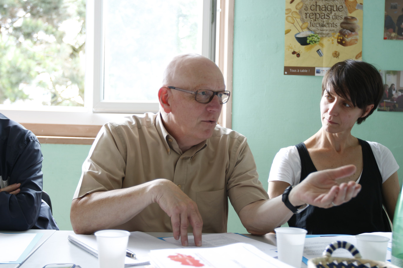 L’année dernière lors d’une réunion d’étape, les bénévoles de la fondation de France ont présenté certains des projets retenus. (Photo d’archives.)