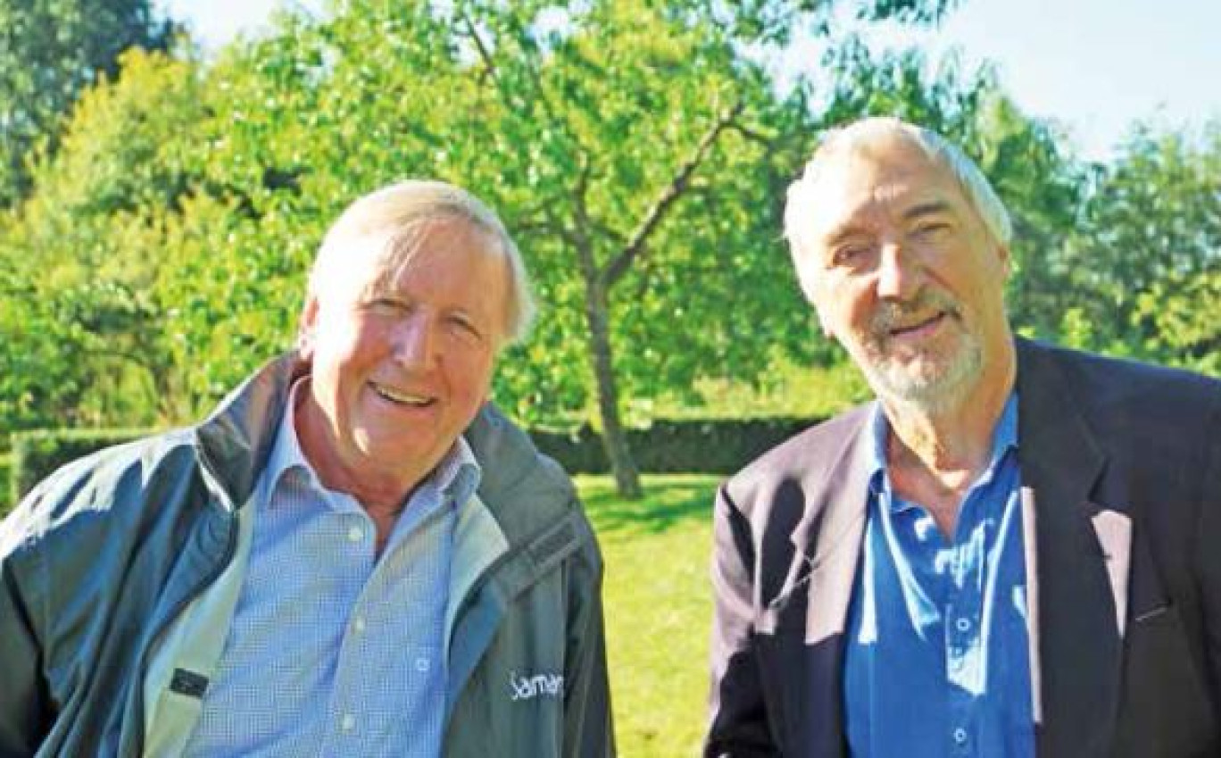 À droite Alain Mahieu, président Initiative Hauts-de-France et Luc Delebecque, vice-président de la coordination régionale Initiative Hauts-de-France.