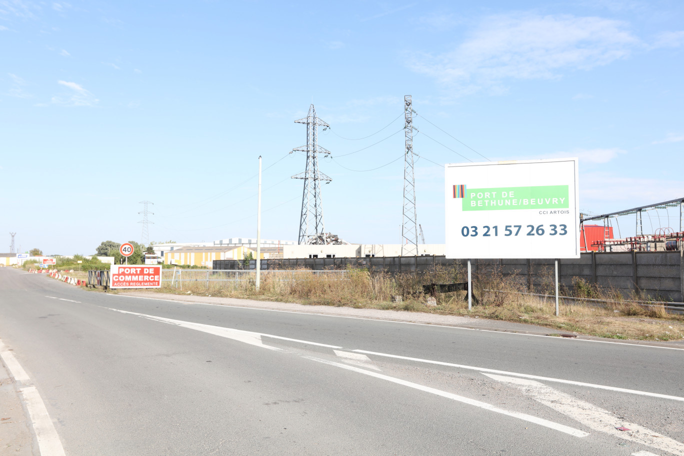 Le port de Béthune est aujourd’hui fortement convoité par les entreprises qui souhaitent se développer.