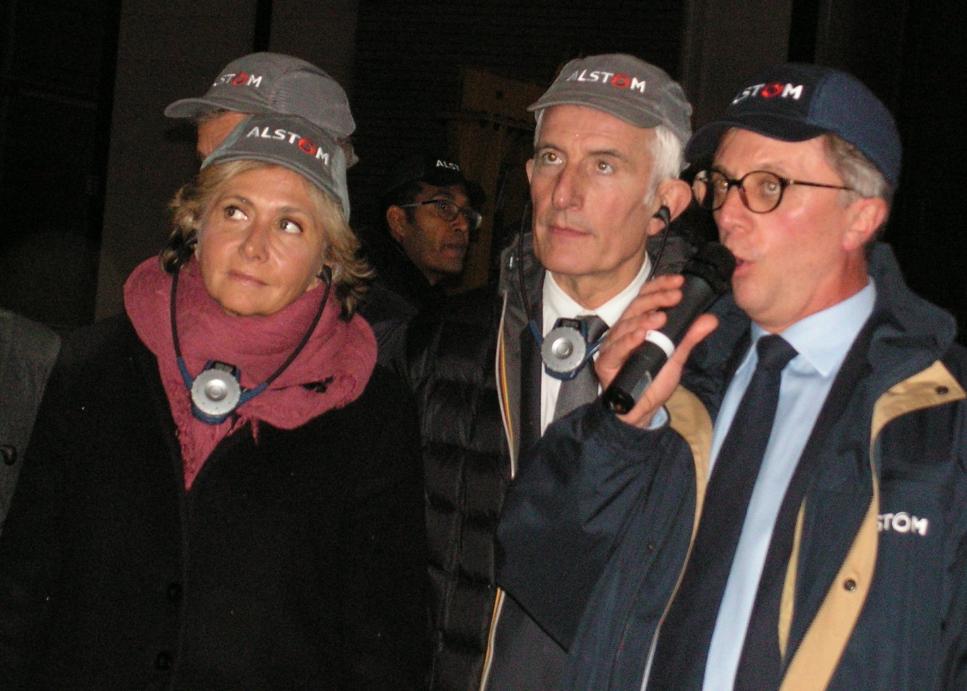 Valérie Pécresse, Guillaume Pépy et Christophe Gourlay