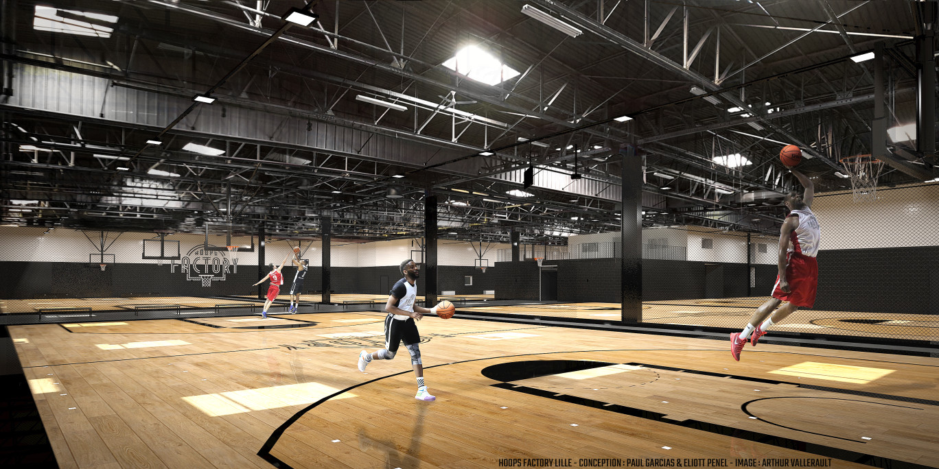 Hoops factory : 3 000 m² dédiés au basket !