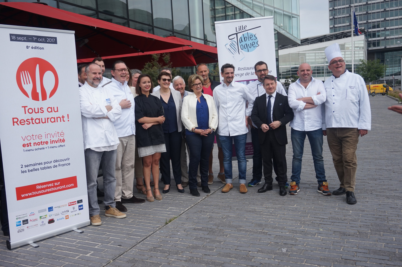 Lancement de l'opération au Casino Barrière de Lille.