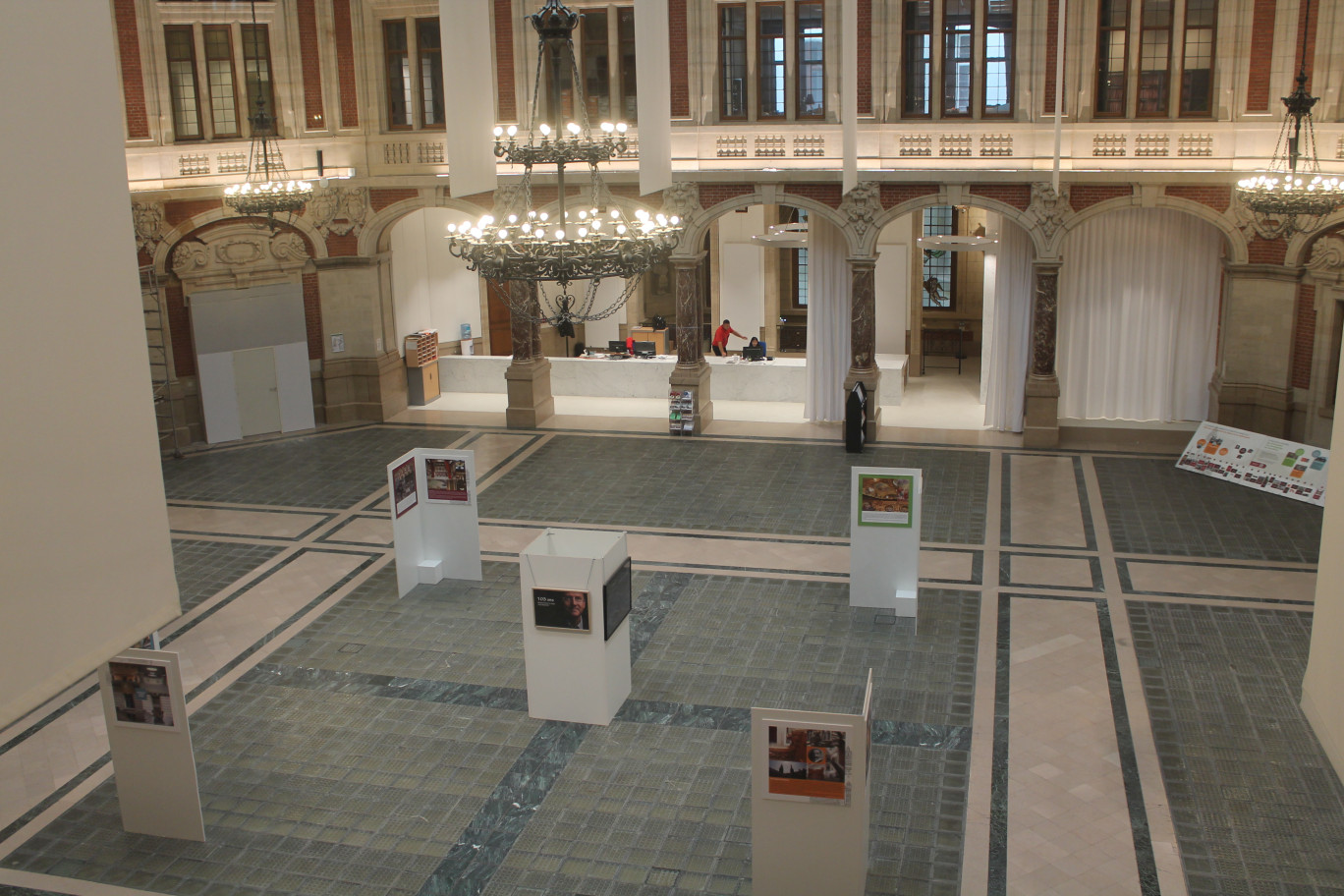 Déjà transformé, le grand Hall de la CCI sera aussi un lieu de passage pour les touristes.