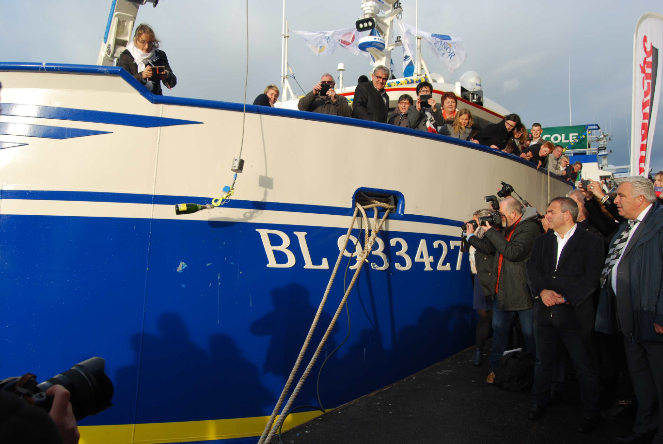 Le Marmouset 3 a été inauguré en présence des anciens ministres Xavier Bertrand et Frédéric Cuvillier.