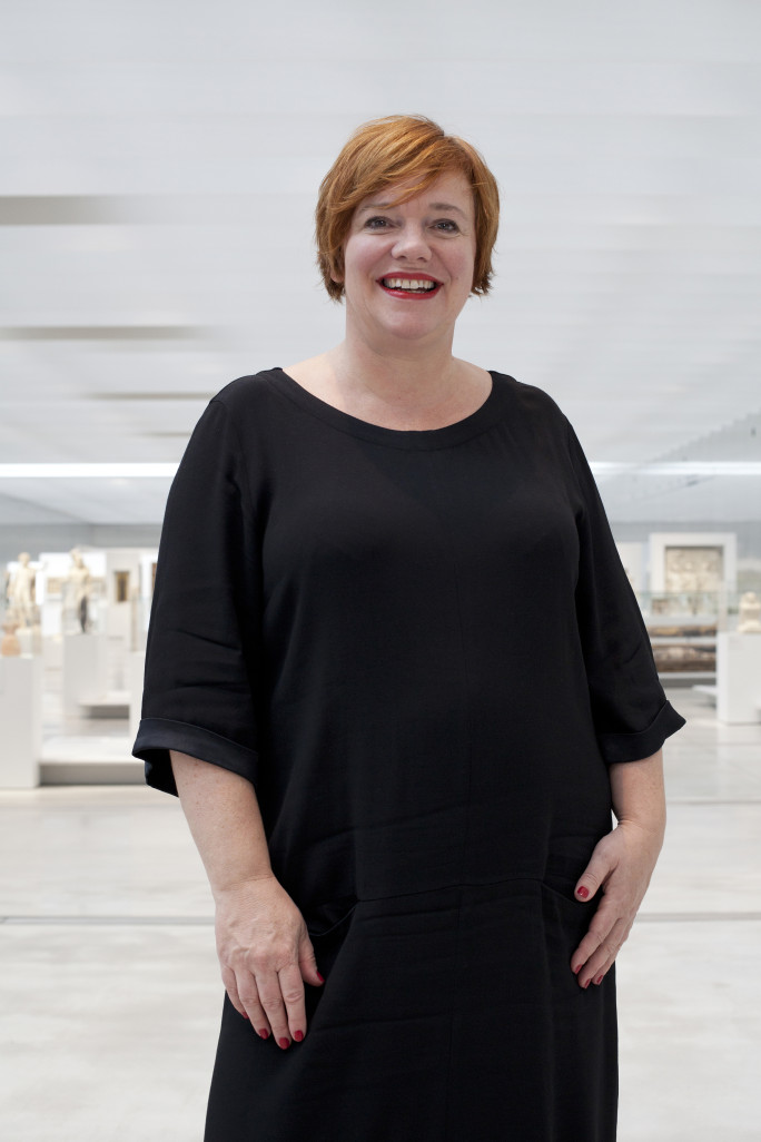 Marie Lavandier a reçu le trophée Femmes du tourisme catégorie culture, pour son implication dans le rayonnement international du musée du Louvre-Lens. ©Gautier Deblonde