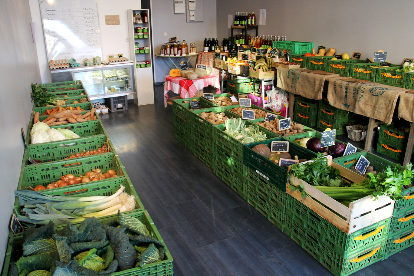 Alimentation bio : Commerce éphémère aujourd’hui, coopérative demain