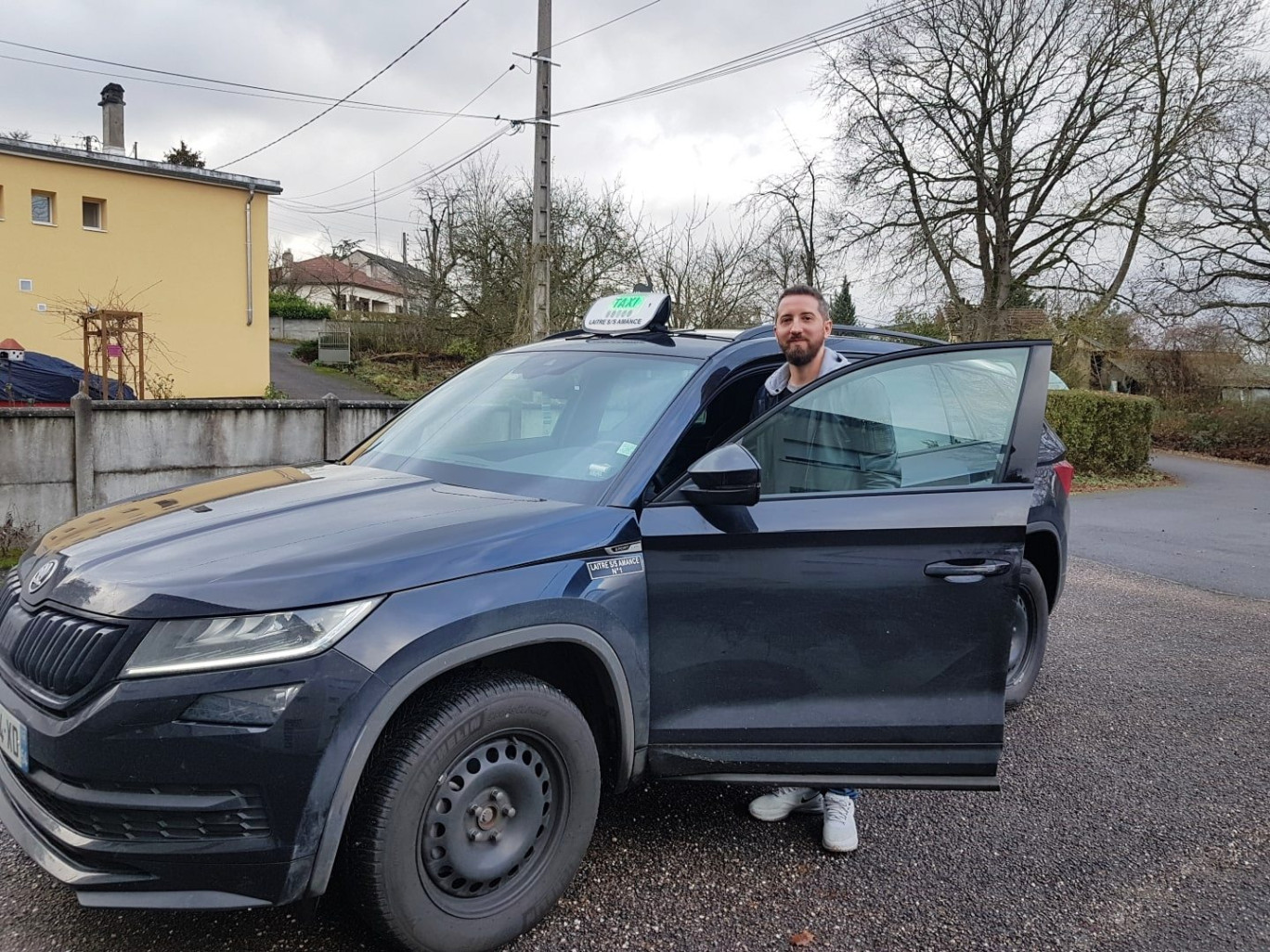 Grégory Abbad a créé en 2018 son entreprise de transport à Laneuveville-devant-Nancy.