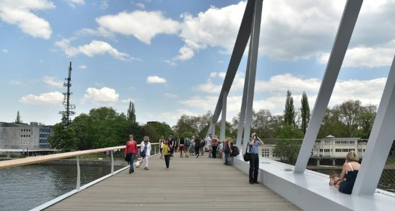 La création d’une nouvelle passerelle à Thionville