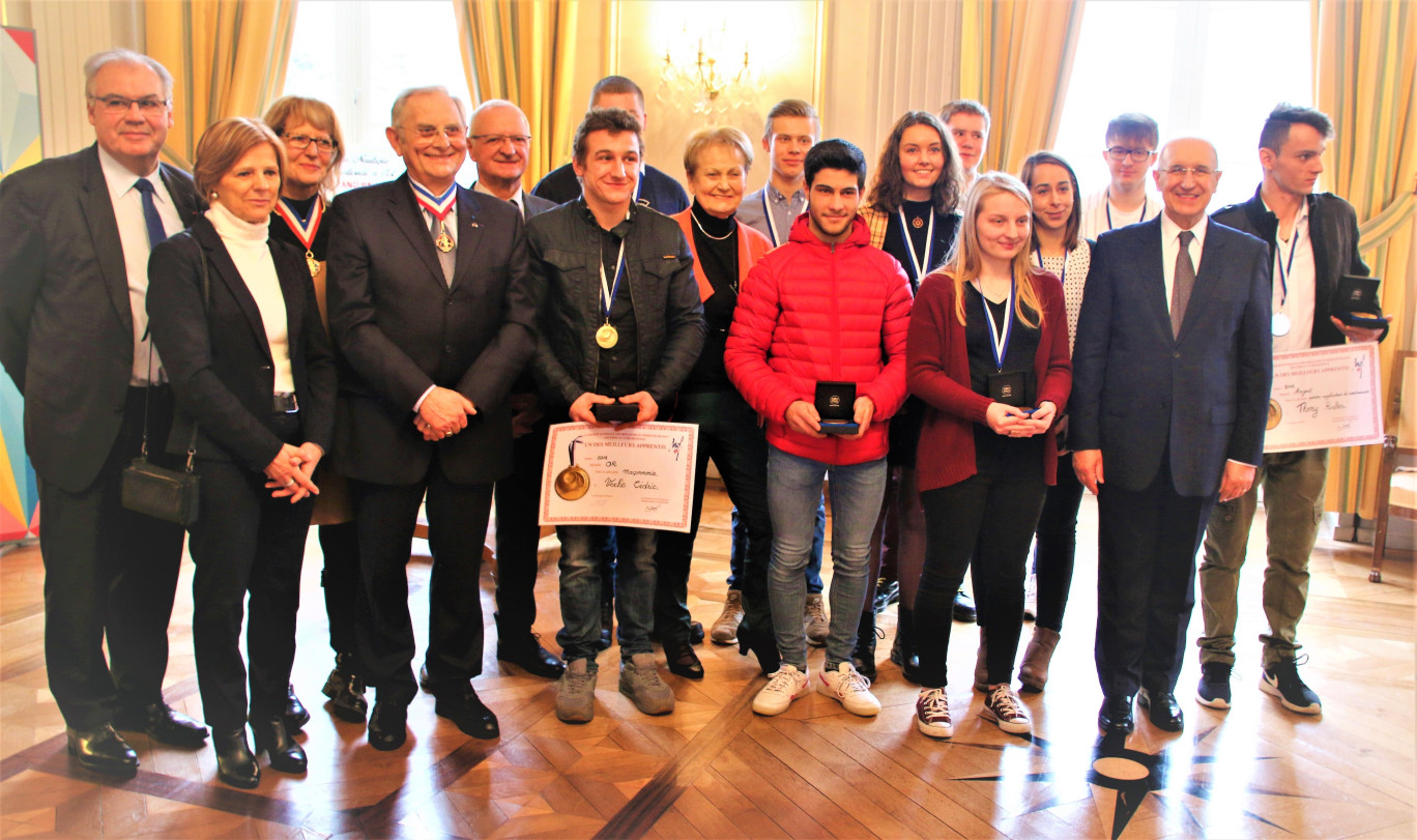 Les lauréats du concours «Un des Meilleurs Apprentis de France»