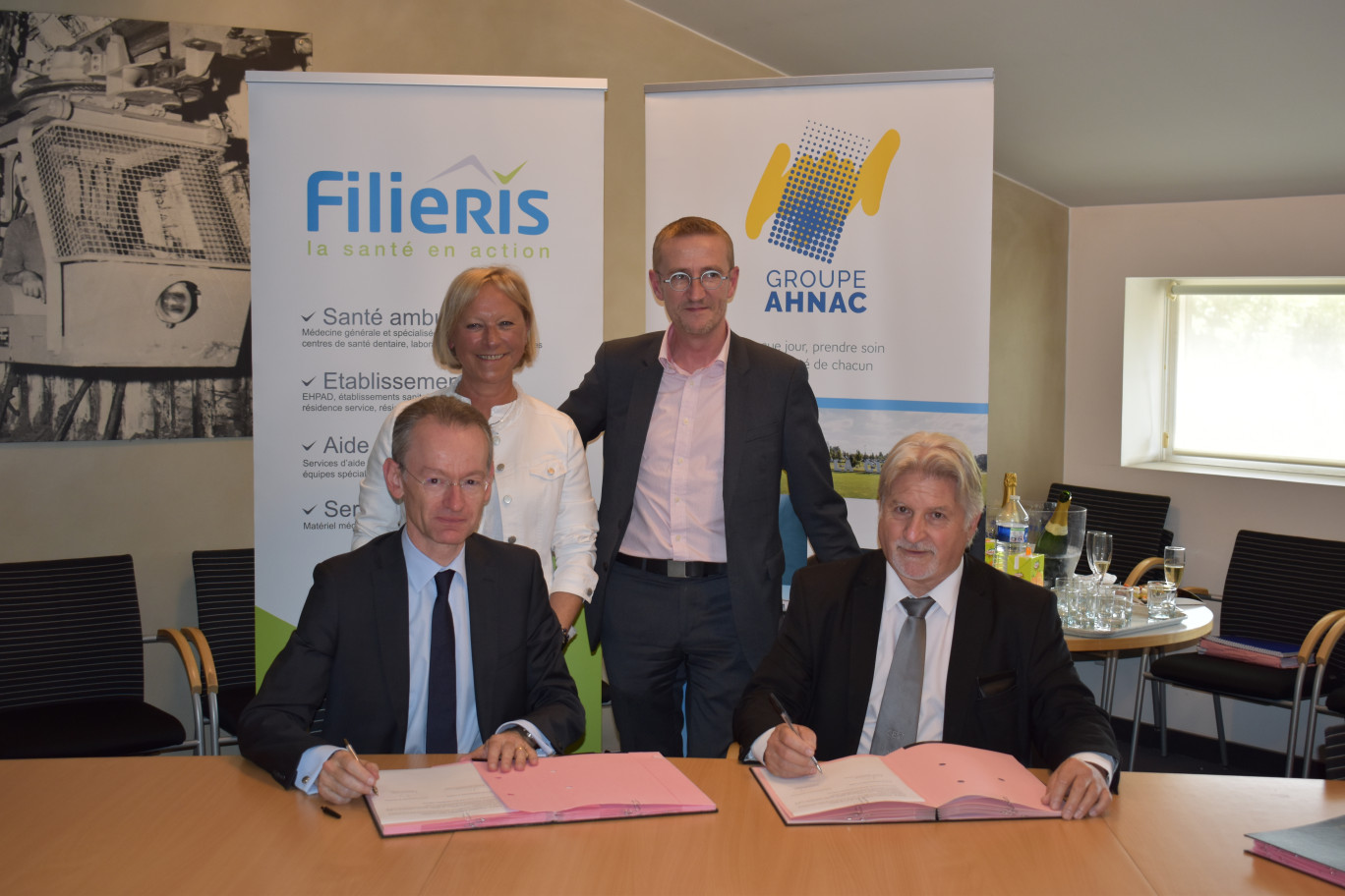 Filieris signe une convention avec le groupe AHNAC