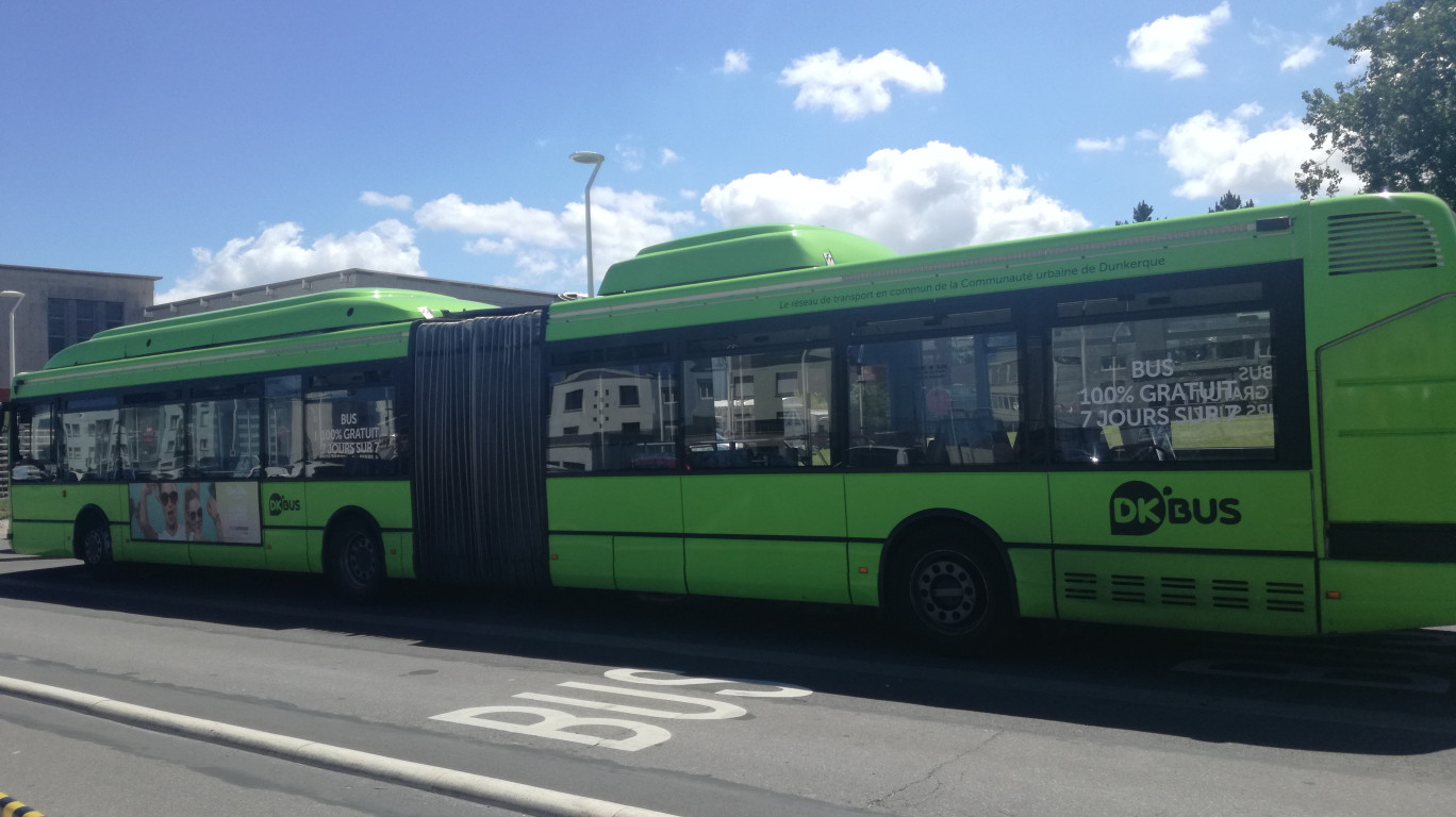 Dunkerque est la première agglomération de plus de 200 000 habitants à offrir la gratuité des transports.