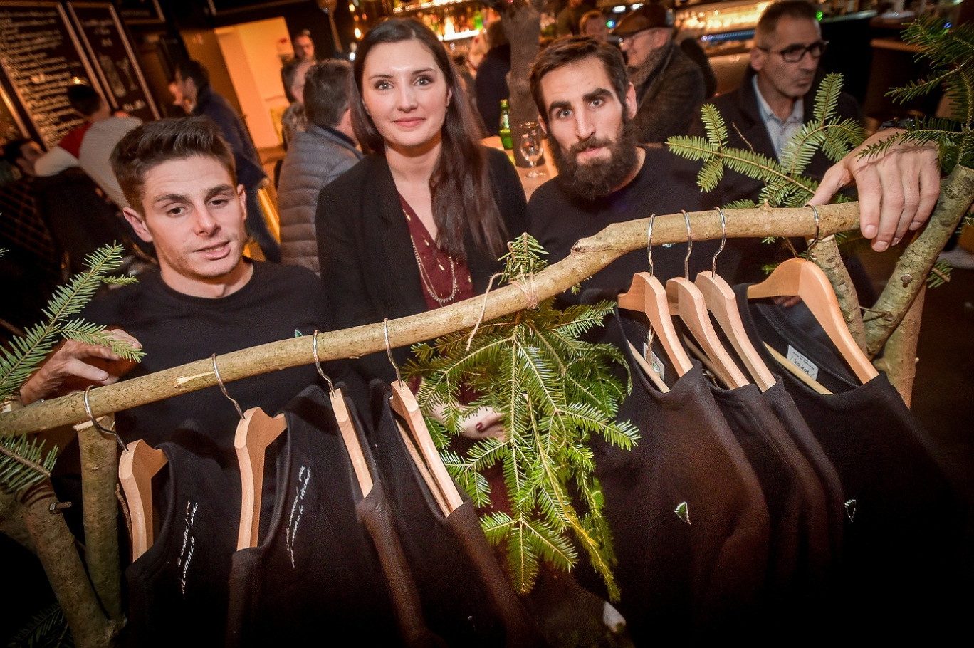 Gauthier Klauss, Gianina Plesca et Matthieu Péché, réunis autour d’un même amour : celui des Vosges !