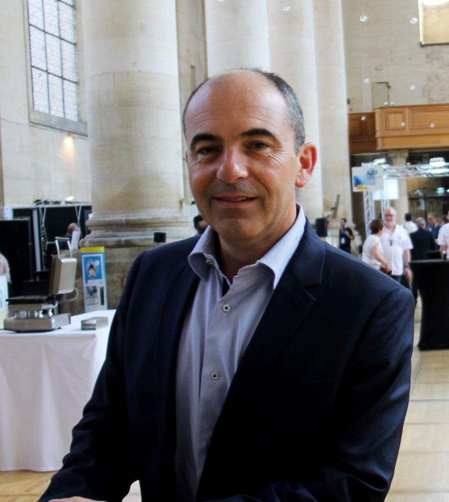 Philippe Coy, le président de la Confédération nationale des buralistes, était présent au salon Vap’Est à Pont-à-Mousson fin juin.