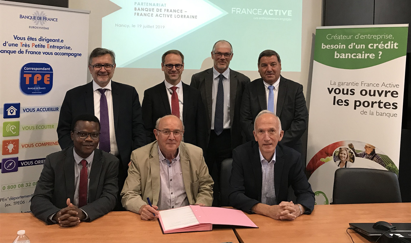 France Active Lorraine avec la Banque de France