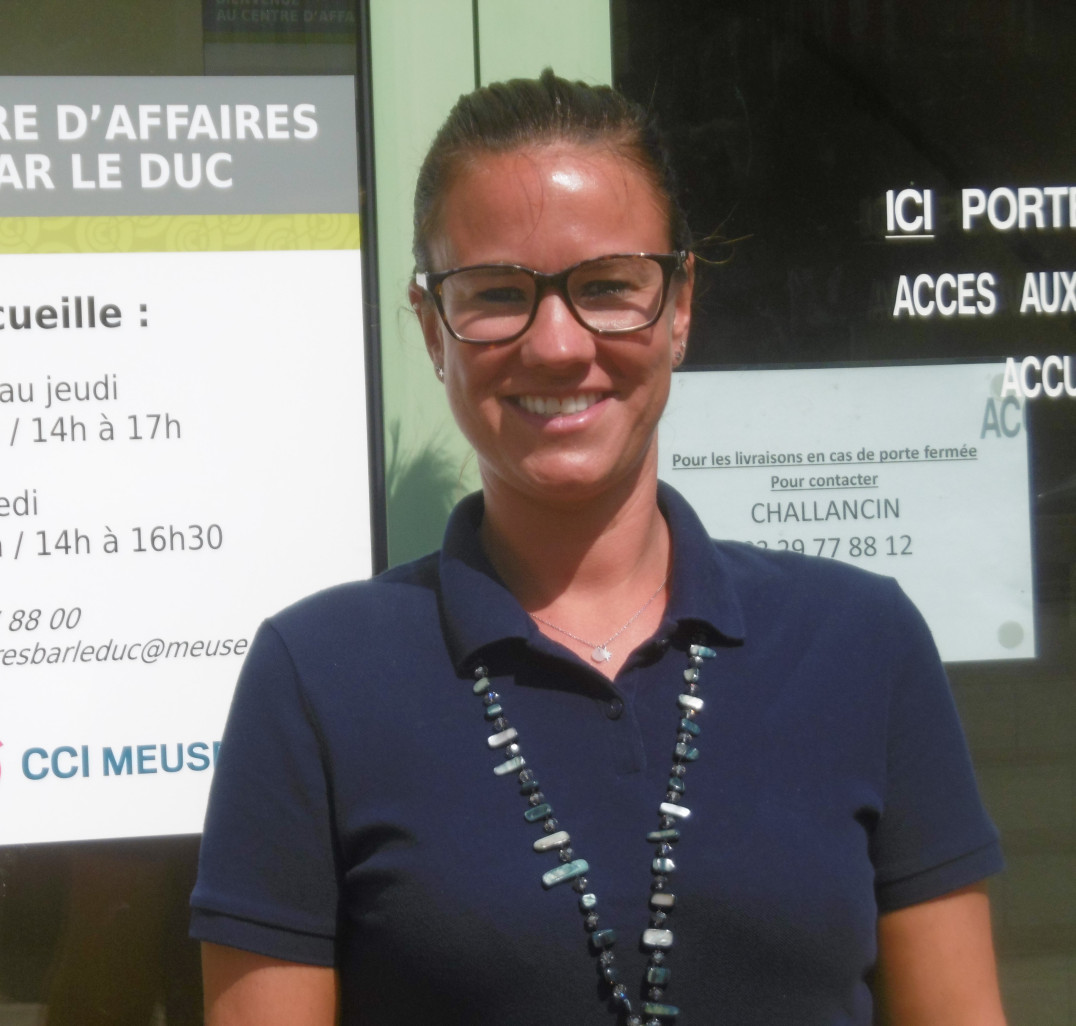 Stéphanie Rondeau : Chargée de gestion du centre d’affaires de Bar-le-Duc