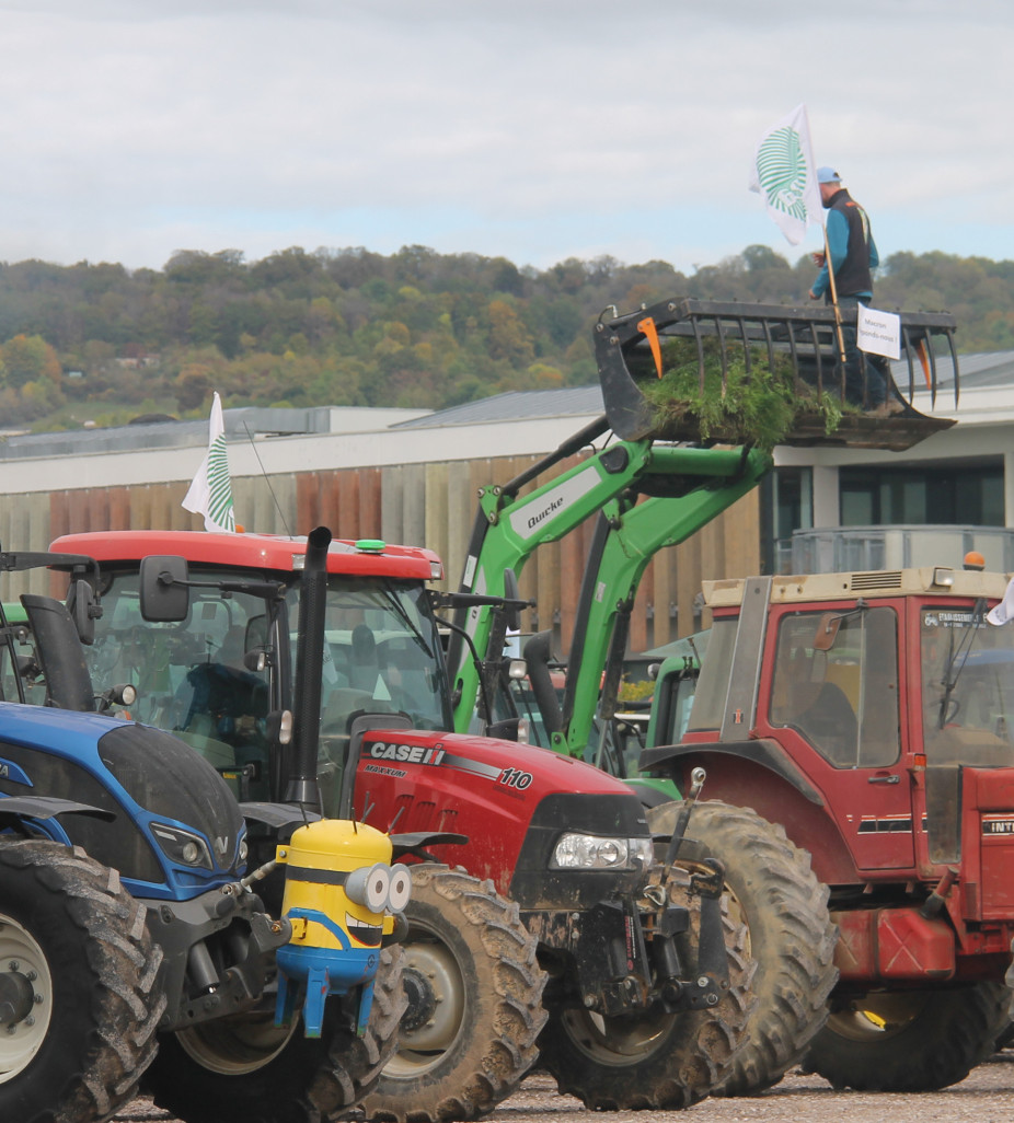 Comme partout dans l’Hexagone, les agriculteurs ont manifesté dans les rues de Nancy le 22 octobre dernier. 