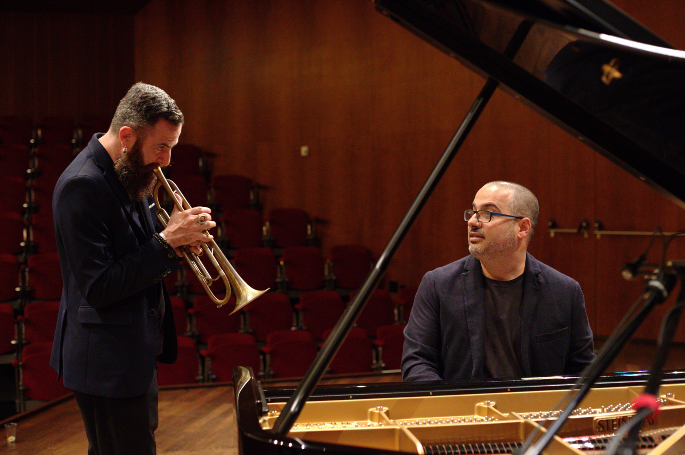 Avishai Cohen & Yonathan Avishai © Francesco Scarponi - ECM