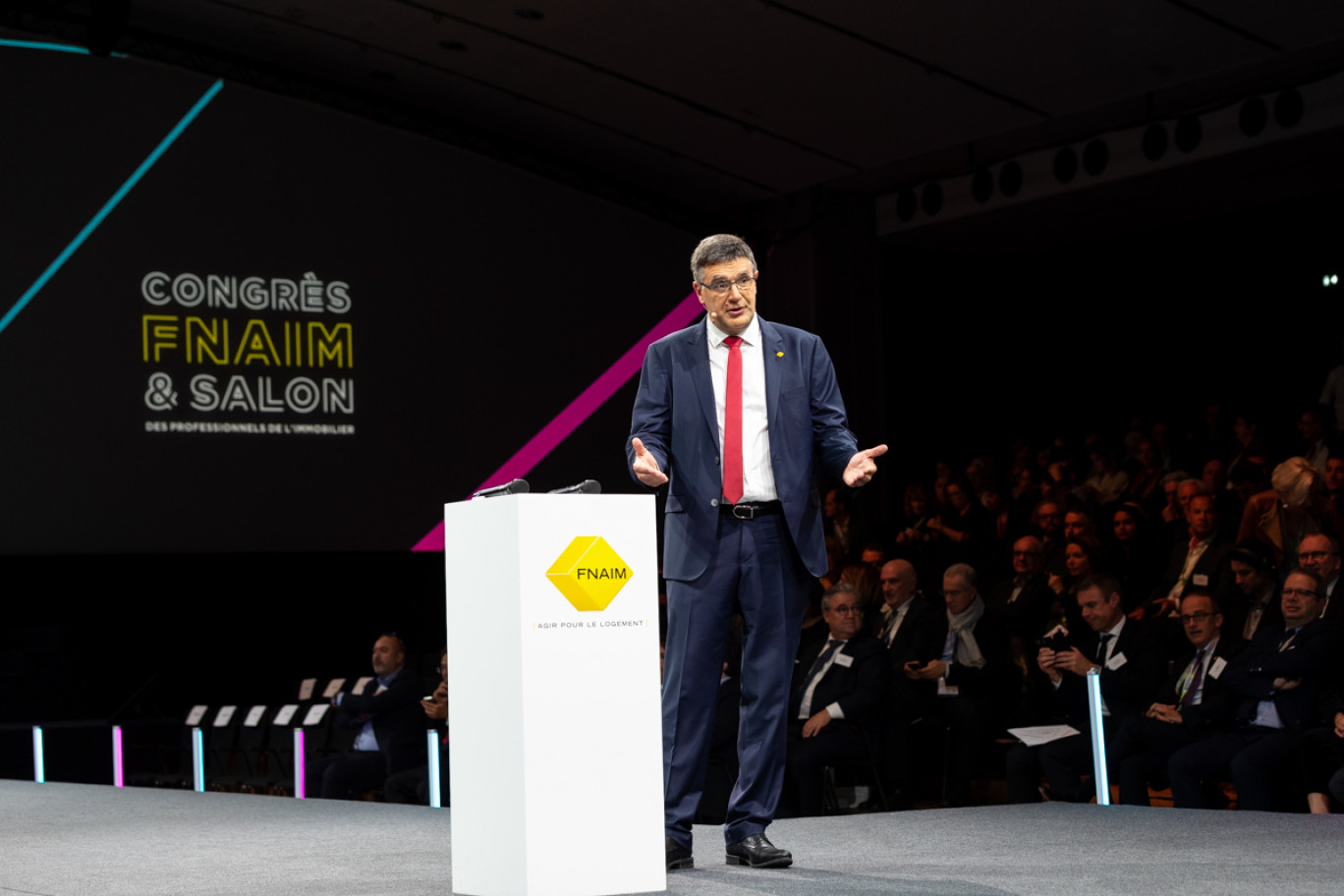 «L'encadrement des loyers est une erreur», a expliqué Jean-Marc Torrolion, président de la Fédération nationale de l'immobilier.