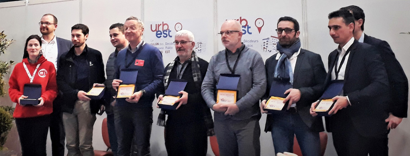 L’innovation au cœur de la 26e édition du salon Urbest avec la remise des deuxièmes prix de l’innovation le 23 janvier dernier au Centre Foires et Conventions de Metz Métropole.