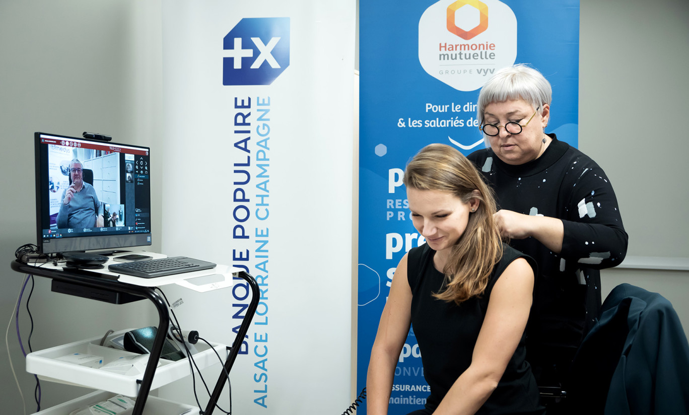 Une première en France à la BPALC à Metz, une soixantaine de collaborateurs ont testé le check-up santé à distance fin janvier